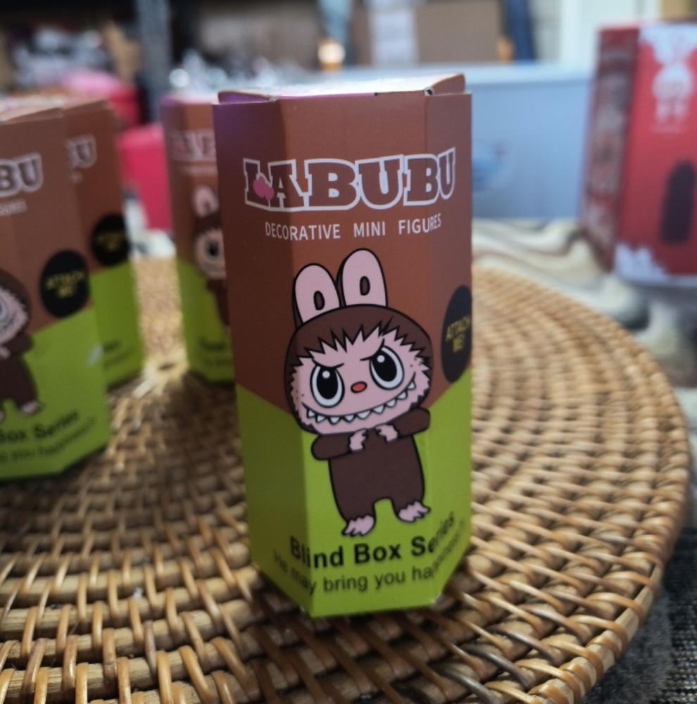 Labubu Decorative Mini Figures Attachable Hippers Mystery Blind Box Series NIB